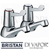 Bristan Lever Bath Taps wIth 3 Inch Levers Spare Parts